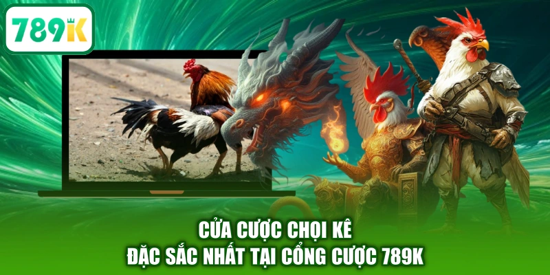 Cửa cược chọi kê đặc sắc nhất tại cổng cược 789K