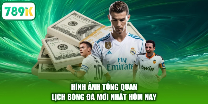 Hình ảnh tổng quan lịch bóng đá mới nhất hôm nay